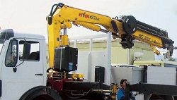 Краны-манипуляторы, КМУ Hyva HС241X E7