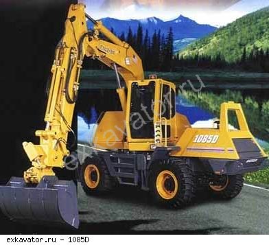 Колесные экскаваторы Badger 1085D