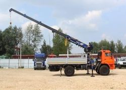 Бурильно-крановые машины АМЗ BHT1K2 на шасси КамАЗ-43502