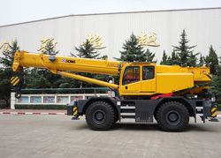 Кран на короткобазовом шасси XCMG RT55E
