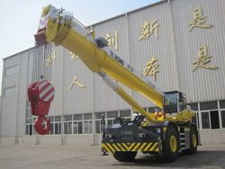 Кран на короткобазовом шасси XCMG RT70E