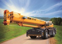Кран на короткобазовом шасси XCMG RT100