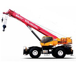 Кран на короткобазовом шасси Sany SRC350
