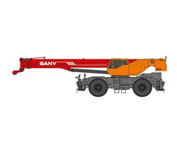 Кран на короткобазовом шасси Sany SRC750