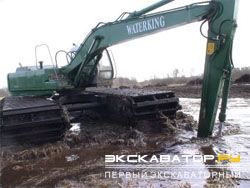 Экскаваторы-амфибии Waterking WK 250