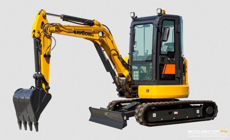 Мини-экскаваторы гусеничные LiuGong CLG9035E