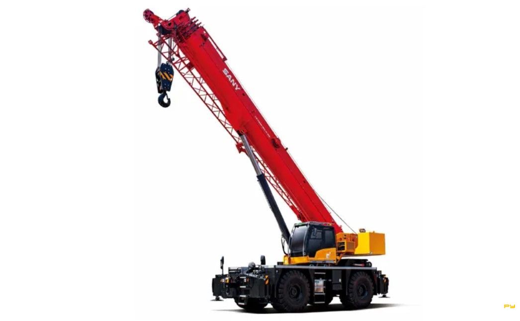 Кран на короткобазовом шасси Sany SRC900T