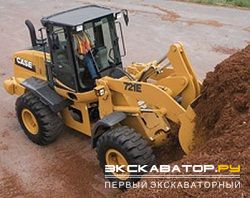Фронтальные погрузчики колесные Case 721E XR
