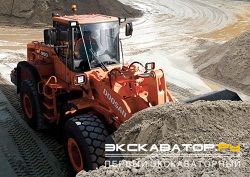 Фронтальные погрузчики колесные Doosan DL350