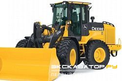 Фронтальные погрузчики колесные John Deere 524K Waste Handler