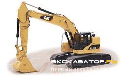 Гусеничные экскаваторы Caterpillar 345C LRE