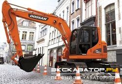 Гусеничные экскаваторы Doosan DX140LCR