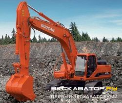 Гусеничные экскаваторы Doosan SOLAR 300LC-7