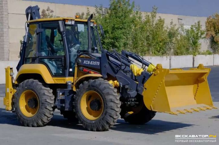 Экскаваторы-погрузчики XCMG XC8-S3570
