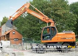 Колесные экскаваторы Doosan DX210W