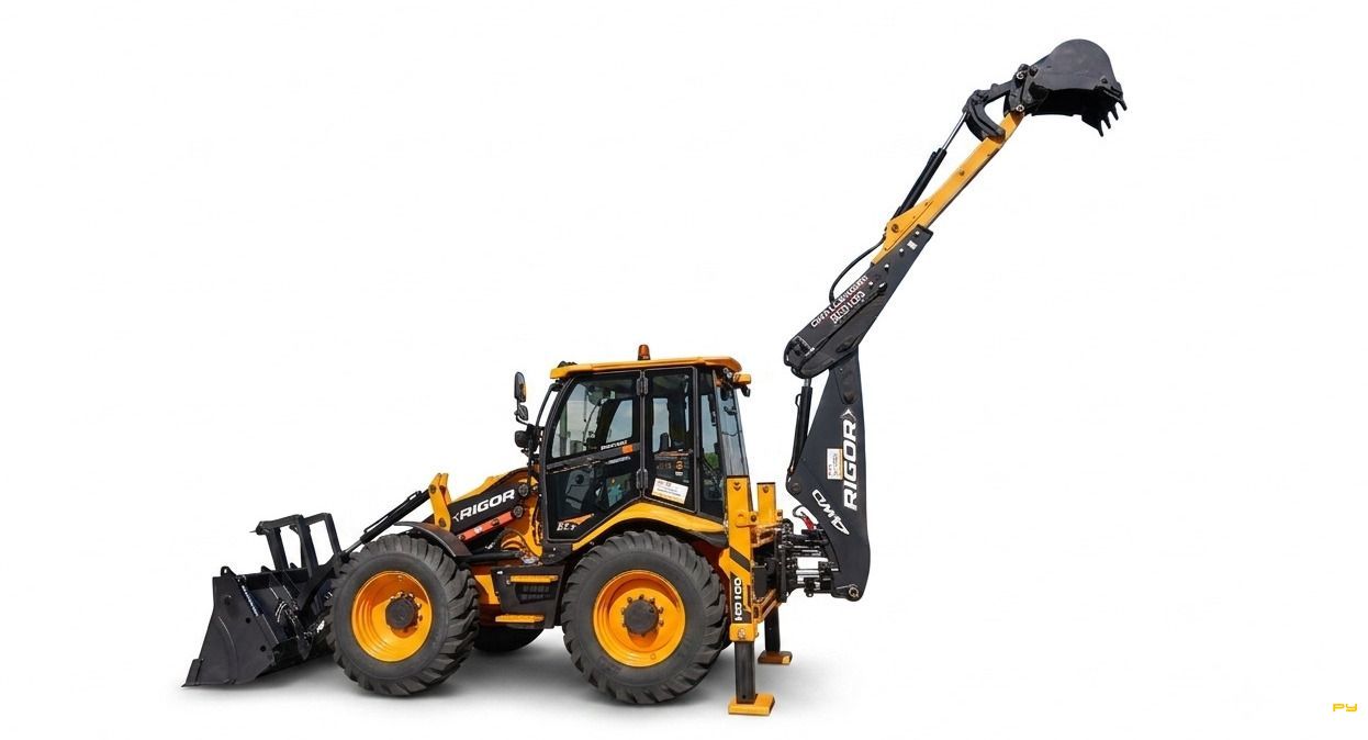 Экскаваторы-погрузчики Rigor HD100 Challenger
