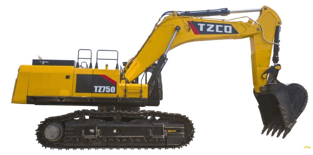 Карьерные экскаваторы гидравлические TZCO TZ750EXD