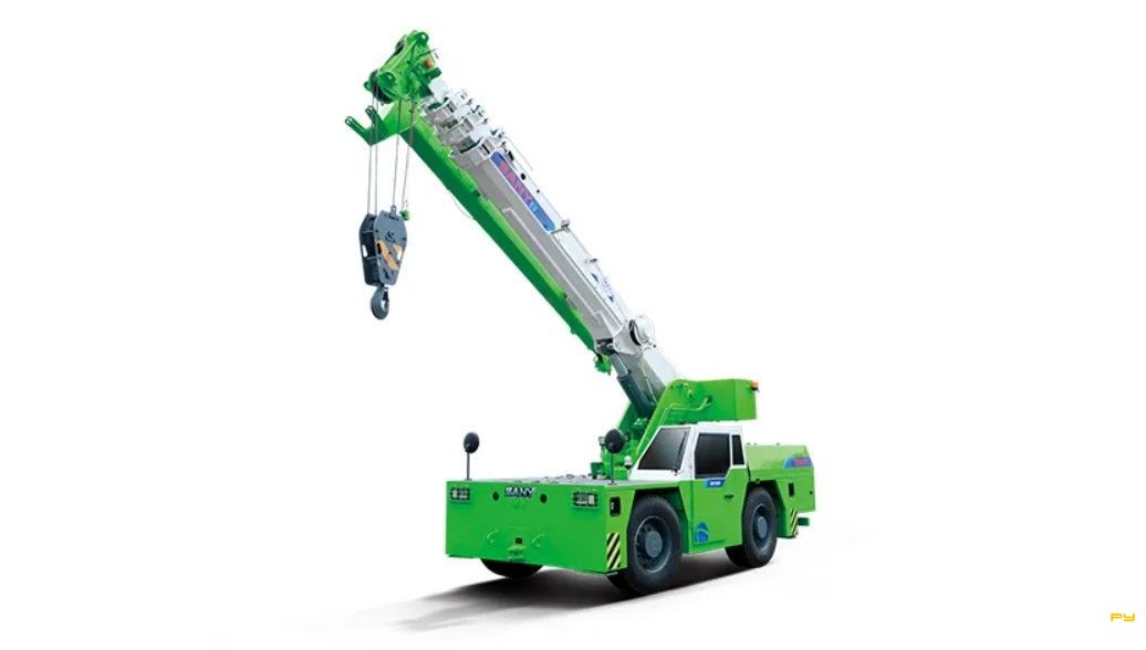 Кран на короткобазовом шасси Sany SIC130EV