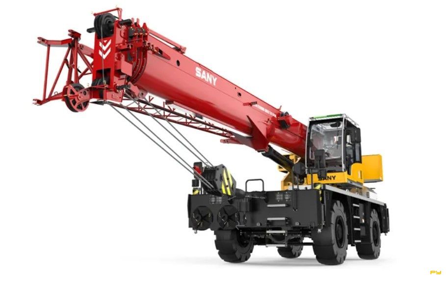 Кран на короткобазовом шасси Sany SRC300T