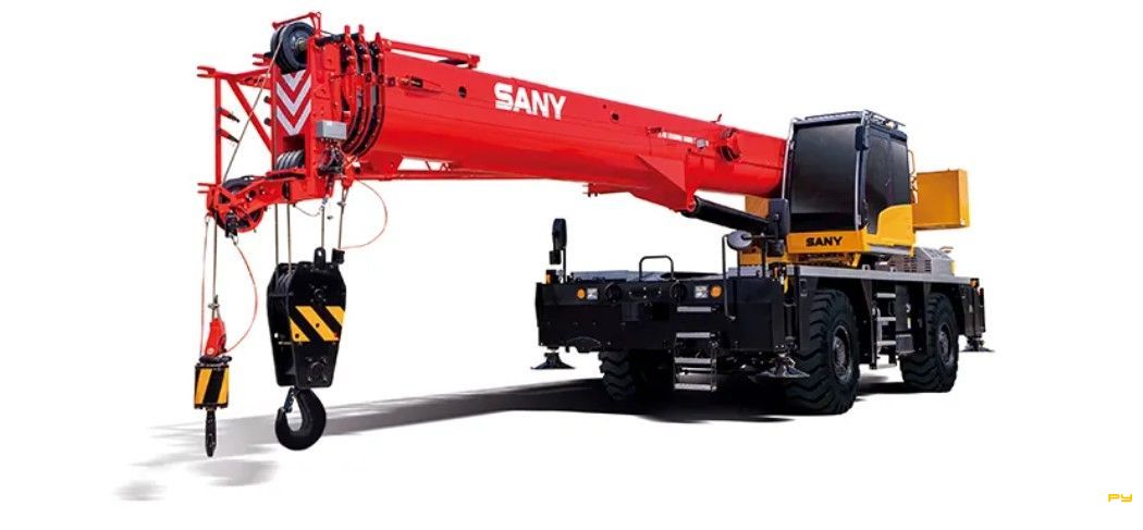 Кран на короткобазовом шасси Sany SRC400T