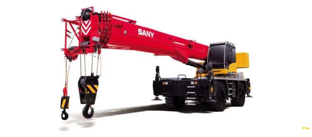 Кран на короткобазовом шасси Sany SRC600T5