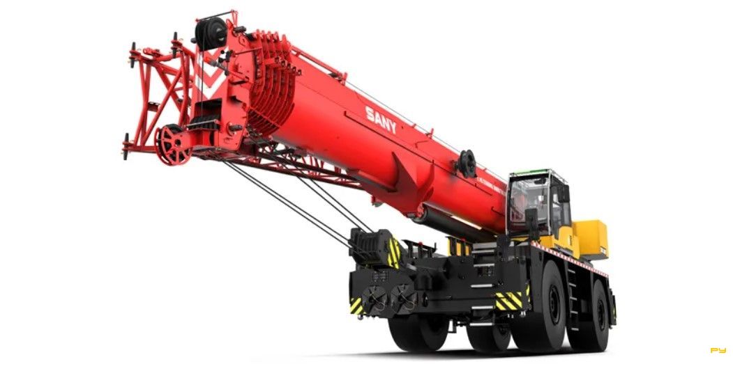 Кран на короткобазовом шасси Sany SRC1200T
