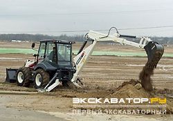 Экскаваторы-погрузчики Terex TX970B